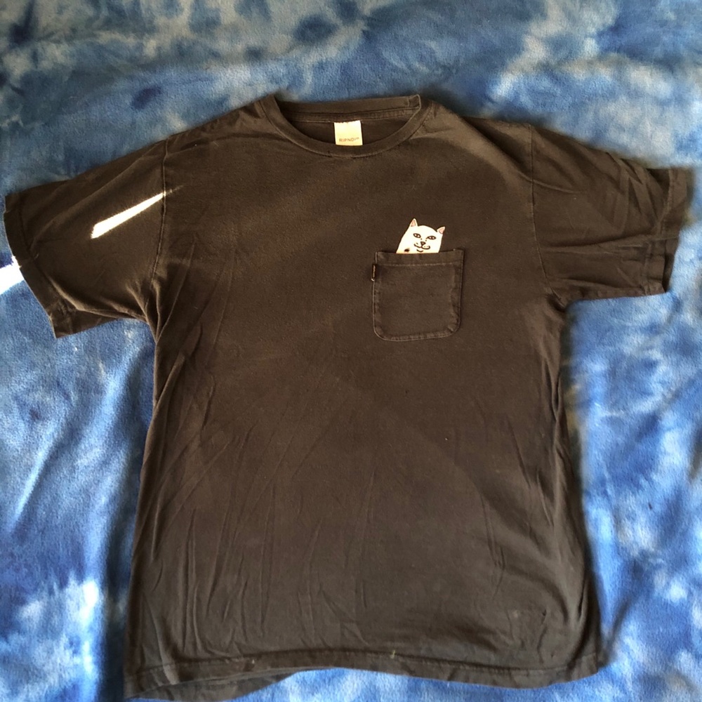 COPY - RIPNDIP Lord Nermal Black Pocket Tee